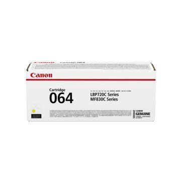 Canon 064 Standard Yellow Toner Cartridge (5,000 Pages*) 4931C001