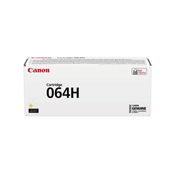 Canon 064H High Yield Yellow Toner Cartridge (10,400 Pages*) 4932C001