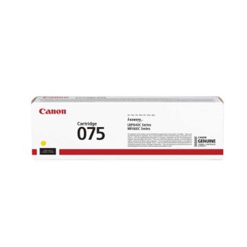 Canon 075 Standard Yellow Toner Cartridge (1,300 Pages*) 6362C002
