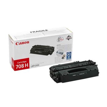 Canon 0917B002AA Black Toner Cartridge 708H (6,000 pages*)