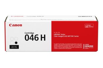 Canon 046H High Yield Black Toner (6,300 Pages*) 1254C002AA