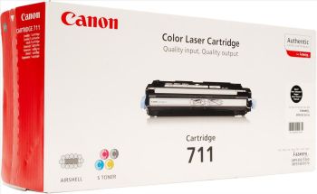 Canon 1659B002AA 711 Cyan Toner Cartridge (6,000 pages*)