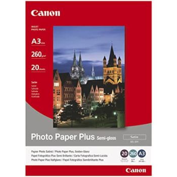 Canon PP-201 A3 260gsm Glossy Photo Paper (20 Sheets) 2311B020
