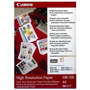 Canon HR-101N A4 106gsm High Resolution Paper (50 Sheets) 242Z900