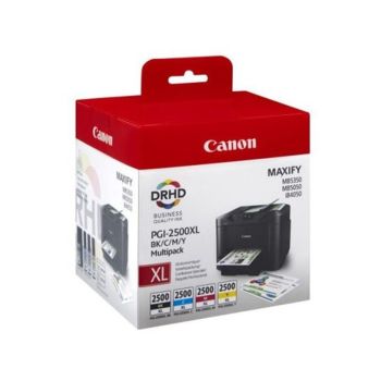 Canon PGI-2500XL High Yield CMYK Ink Cartridge Multipack - 9254B010