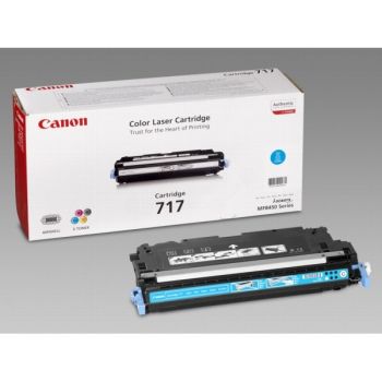 Canon 2577B002AA 717 Cyan Toner (4,000 pages*)