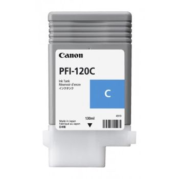 Canon PFI-120 Cyan 130ml Ink Cartridge 2886C001AA