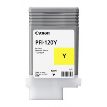Canon PFI-120 Yellow 130 Ink Cartridge 2888C001AA