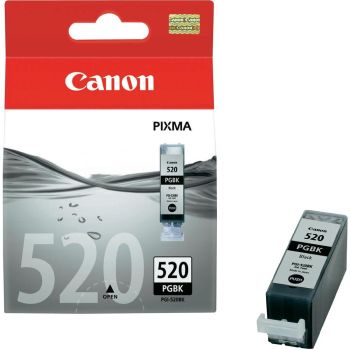 Canon PGI-520BK Pigmented Black Ink Cartridge (344 pages*) 2932B001