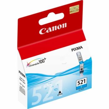 Canon CLI-521C Cyan Ink Cartridge (466 pages*) 2934B001