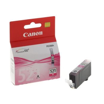 Canon CLI-521M Magenta Ink Cartridge (447 pages*) 2935B001