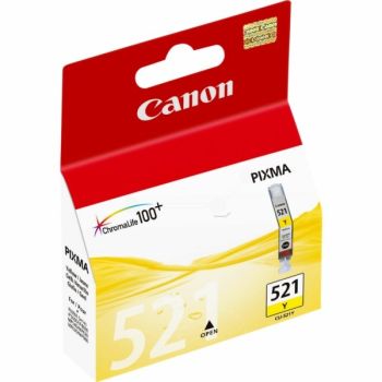 Canon CLI-521Y Yellow Ink Cartridge (446 pages*) 2936B001