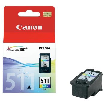 Canon CL-511 Colour Ink Cartridge (244 pages*) 2972B001