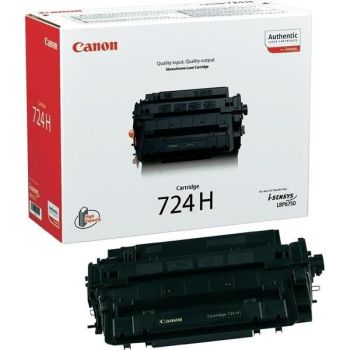 Canon 724H High Yield Black Toner (12,500 pages*) 3482B002AA