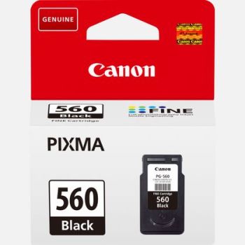 Canon PG-560 Black Ink Cartridge (180 Pages*) 3713C001