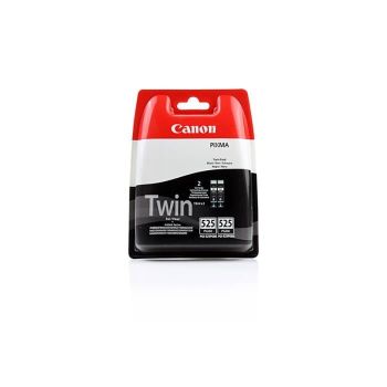 Canon PGI-525PGBK Pigment Black Ink Cartridge (Twin Pack) - 4529B017