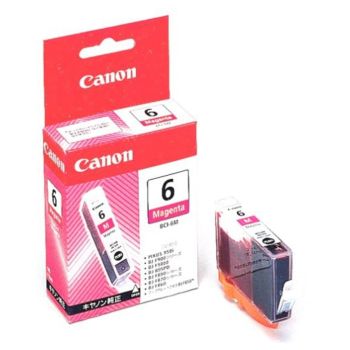 Canon BCI-6M Magenta Ink Cartridge (210 pages*) 4707A002
