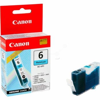 Canon BCI-6PC Photo Cyan Ink Cartridge (210 pages*) 4709A002