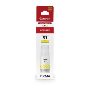 Canon GI-51Y Yellow Ink Bottle (7,700 Pages*) 4548C001AA
