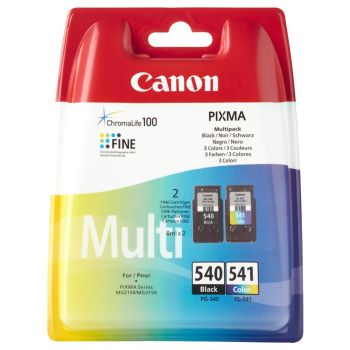 Canon 5225B006 PG-540 & CL-541 Standard Yield Ink Cartridge Pack (180 pages*)