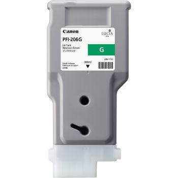 Canon 5310B001AA PFI-206G Green Ink Tank (300ml) 5310B001