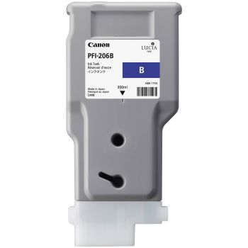Canon 5311B001AA PFI-206B Blue Ink Tank (300ml) 5311B001