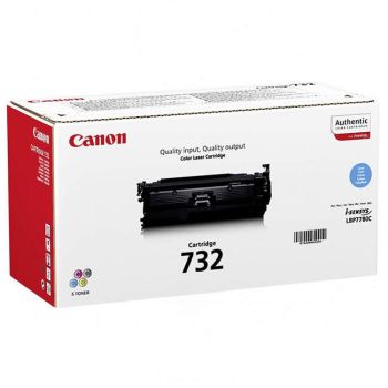 Canon 6262B002AA 732 Cyan Toner Cartridge (6,400 pages*) 6262B002