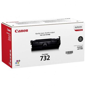 Canon 6263B002AA 732 Black Standard YIeld Toner Cartridge (6,100 pages*) 6263B002
