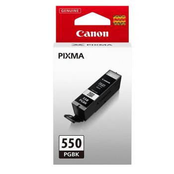 Canon PGI-550PGBK Pigment Black Ink Cartridge (300 pages*) 6496B001