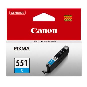 Canon CLI-551C Cyan Ink Cartridge (332 pages*) 6509B001