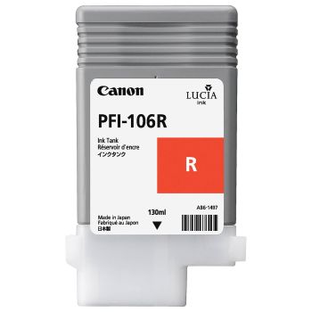 Canon 6627B001AA PFI-106R Red Ink Tank (130ml)