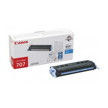 Canon 707 Cyan Toner Cartridge (2,000 pages*) 9423A004