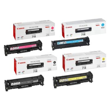 Canon PB-LBP7200VAL 718 CMYK Toner Cartridge MultiPack