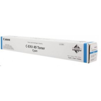 Canon C-EXV49 Cyan Standard Yield Toner Cartridge (19,000 Pages*) 8525B002