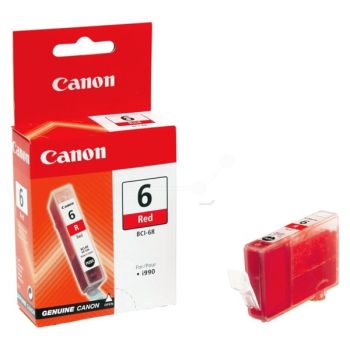 Canon BCI-6R Red Ink Cartridge (210 pages*) 8891A002