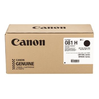 Canon 081H High Yield Black Toner Cartridge (19,300 Pages*) 7337C001