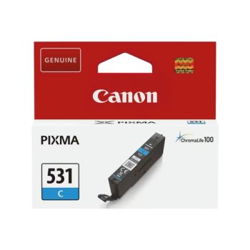 Canon CLI-531C Cyan Ink Cartridge (191 Pages*) 6119C001