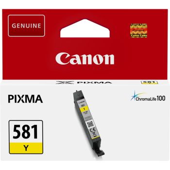 Canon CLI-581Y Standard Yellow Ink Cartridge 2105C001