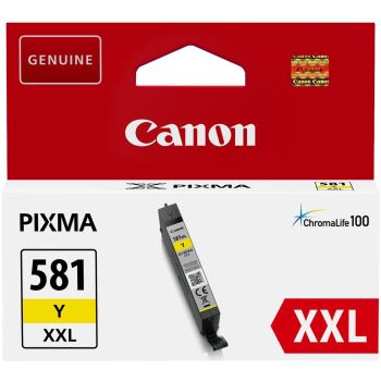 Canon CLI-581YXXL Extra High Capacity Yellow Ink Cartridge 1997C001