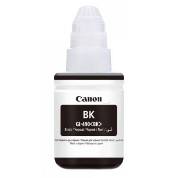 Canon GI-490PGBK Black Ink Cartridge (6,000 Pages*) 0663C001