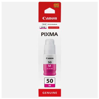 Canon GI-50M Magenta Ink Bottle (7,700 Pages*) 3404C001