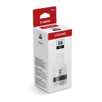 Canon GI-56BK Black Ink Bottle (6,000 Pages*) 4412C001