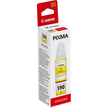 Canon 1606C001 GI-590Y Yellow Ink Bottle (7,000 Pages*)