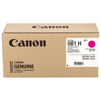 Canon 081H High Yield Magenta Toner Cartridge (12,900 Pages*) 7335C001