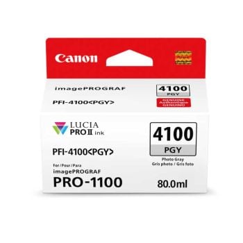 Canon PFI-4100PGY Photo Gray Ink Cartridge 6784C001
