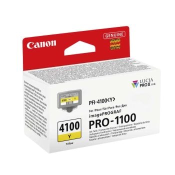 Canon PFI-4100Y Yellow Ink Cartridge 6780C001