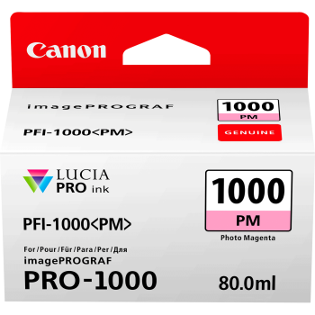 Canon 0551C001AA PFI-1000 Photo magenta Ink Tank 80ml 0551C001