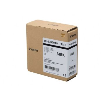 Canon PFI-2300MBK Matt Black Ink Cartridge (330ml) 5276C001