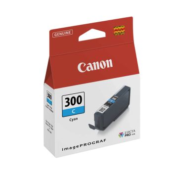 Canon PFI-300 C Cyan Ink Ink Cartridge (14ml) 4194C001