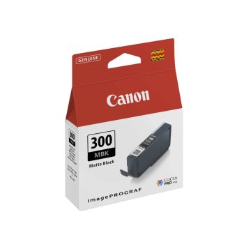 Canon PFI-300 MBK Matt Black Ink Cartridge (14ml) 4192C001